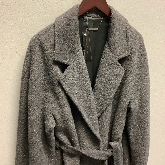 Elle Tahari “Calissi Belted Coat” - Picture 4 of 13